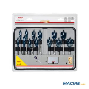 BOSCH DRILL BIT SPADE 13PC SET (2608587010)