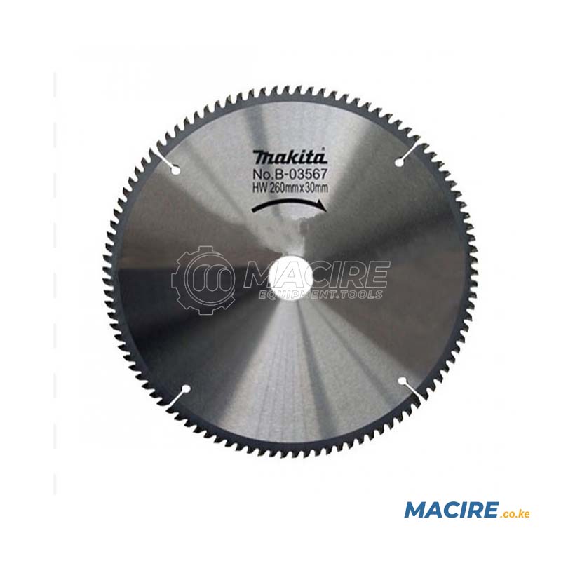 MAKITA B-03567 CIRCULAR SAW BLADE WOOD 260X30MMX100T