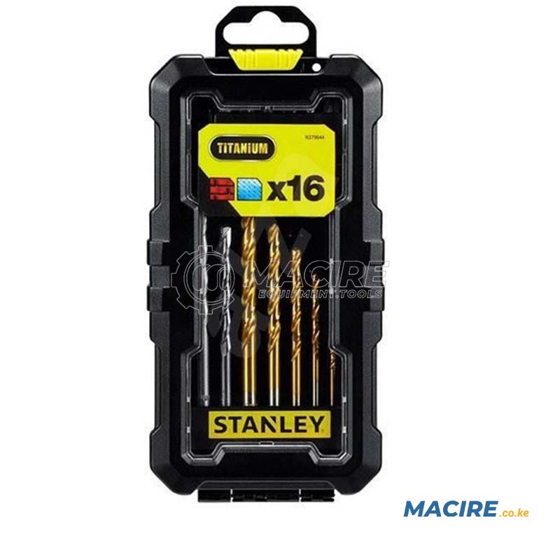 STANLEY DRILLING & SCREWDRIVING 16-PCS SET