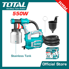 550w Total Spray Gun TT5006 HVLP - Stainless Tank