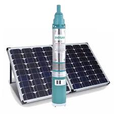 90m | 3,500 L/h Shiyuan Solar Borehole Pumping Kit – With Panels & 90m Cable